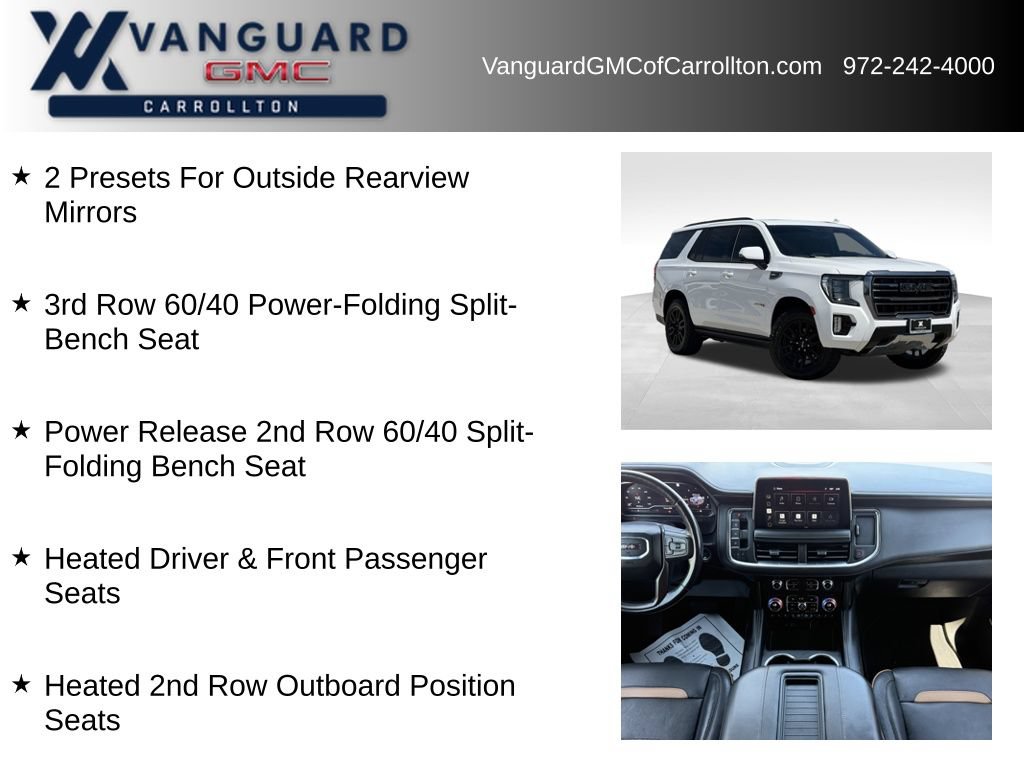 Used 2022 GMC Yukon AT4 w/ AT4 Premium Plus Package AWD/4WD image 30
