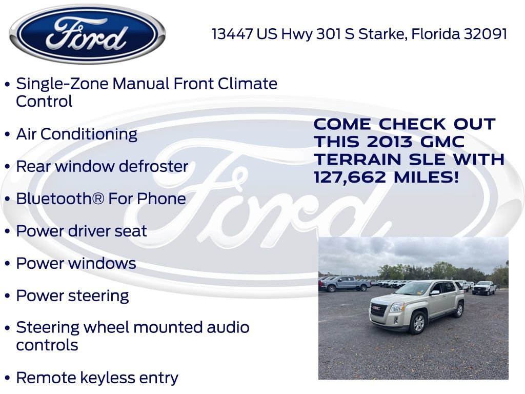 Used 2013 GMC Terrain SLE w/ LPO, Chrome Package image 20