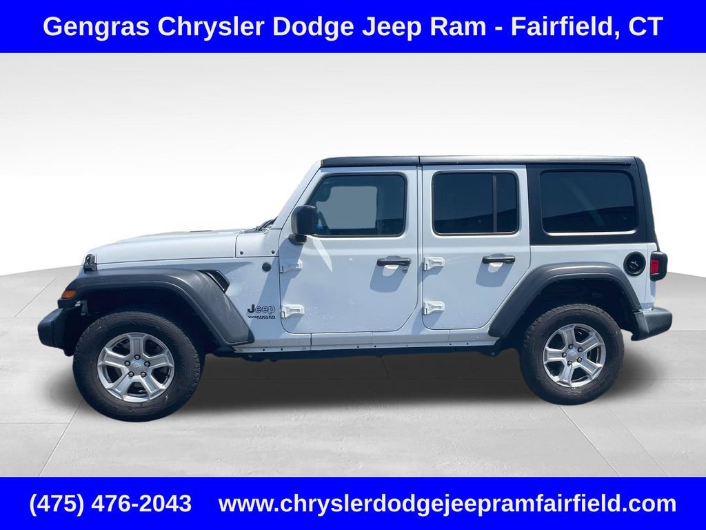 Used 2022 Jeep Wrangler Unlimited Sport AWD/4WD image 4