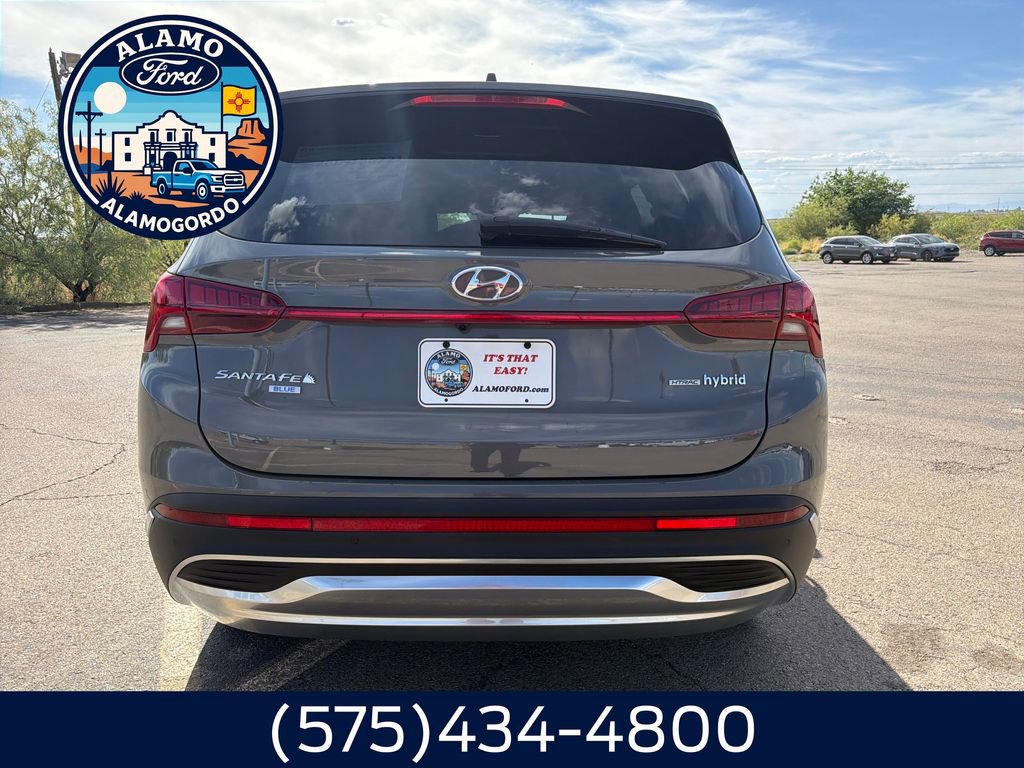 Used 2023 Hyundai Santa Fe Blue w/ Cargo Package AWD/4WD image 4
