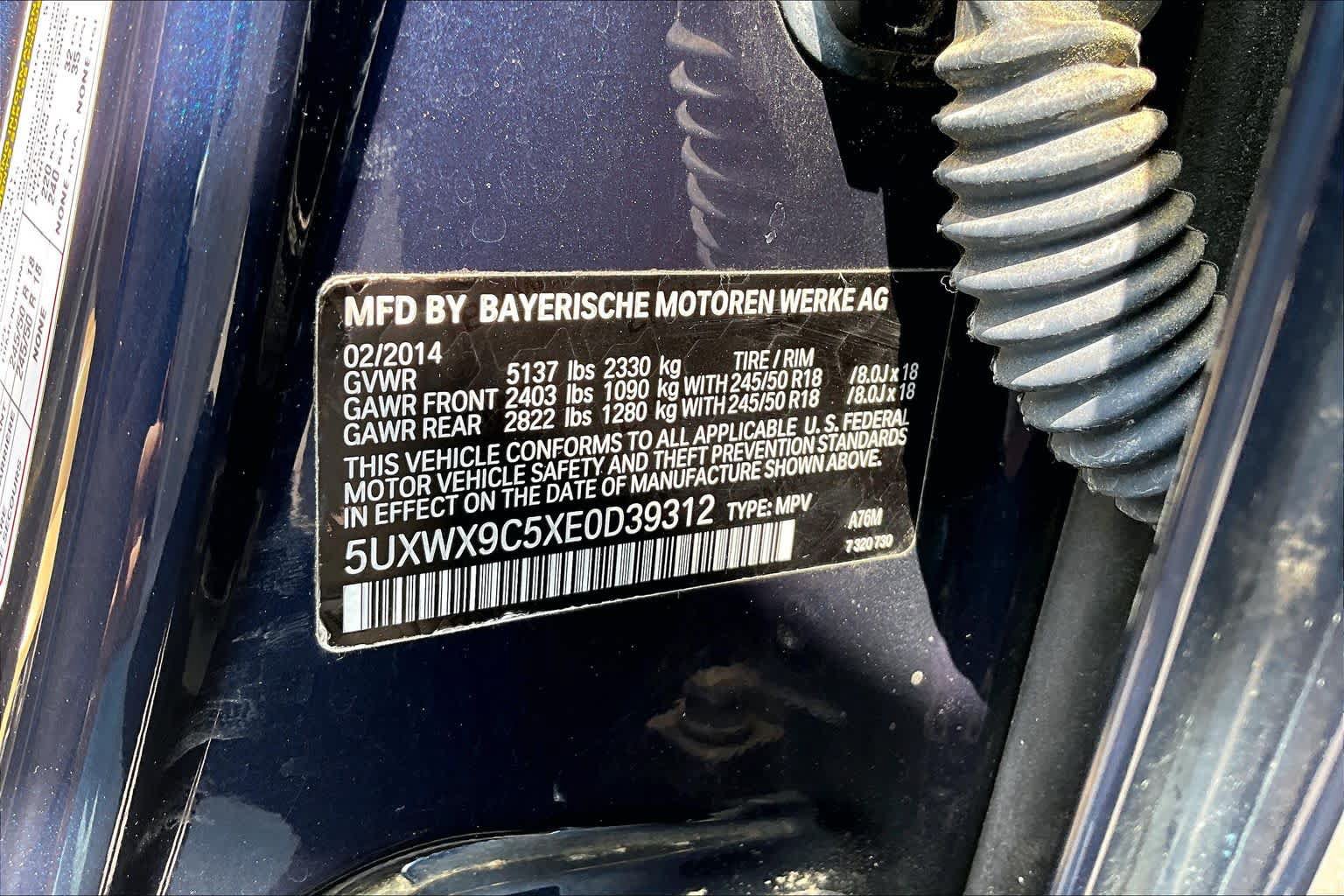 Used 2014 BMW X3 xDrive28i AWD/4WD image 38