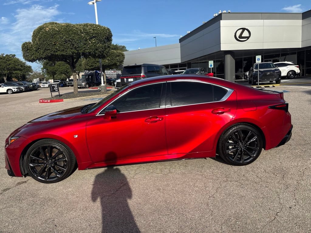Used 2021 Lexus IS 350 F Sport w/ Accessory Package 2 RWD image 2