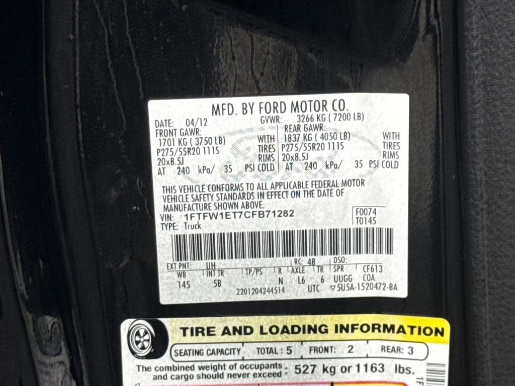 Used 2012 Ford F150 FX4 w/ FX Luxury Pkg image 23