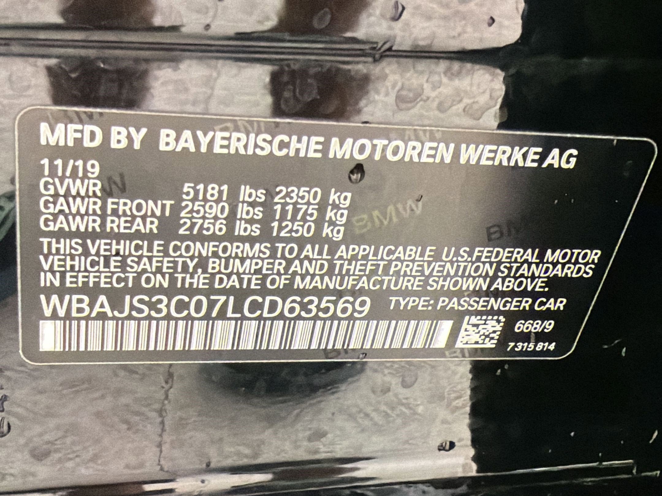 Used 2020 BMW 540i xDrive w/ Premium Package AWD/4WD image 20