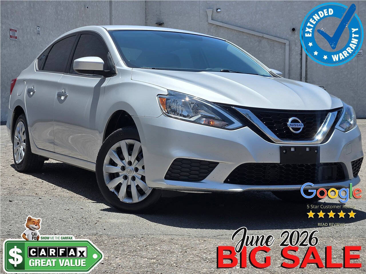 Used 2018 Nissan Sentra S FWD image 1