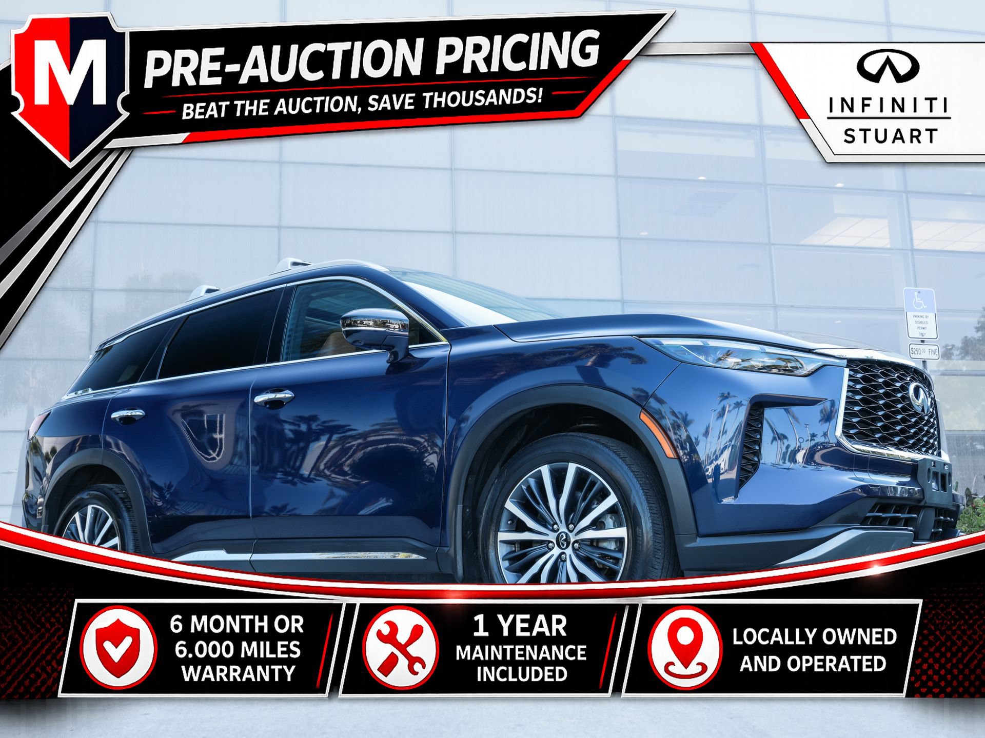 Used 2023 INFINITI QX60 Sensory w/ Vision Package AWD/4WD image 1