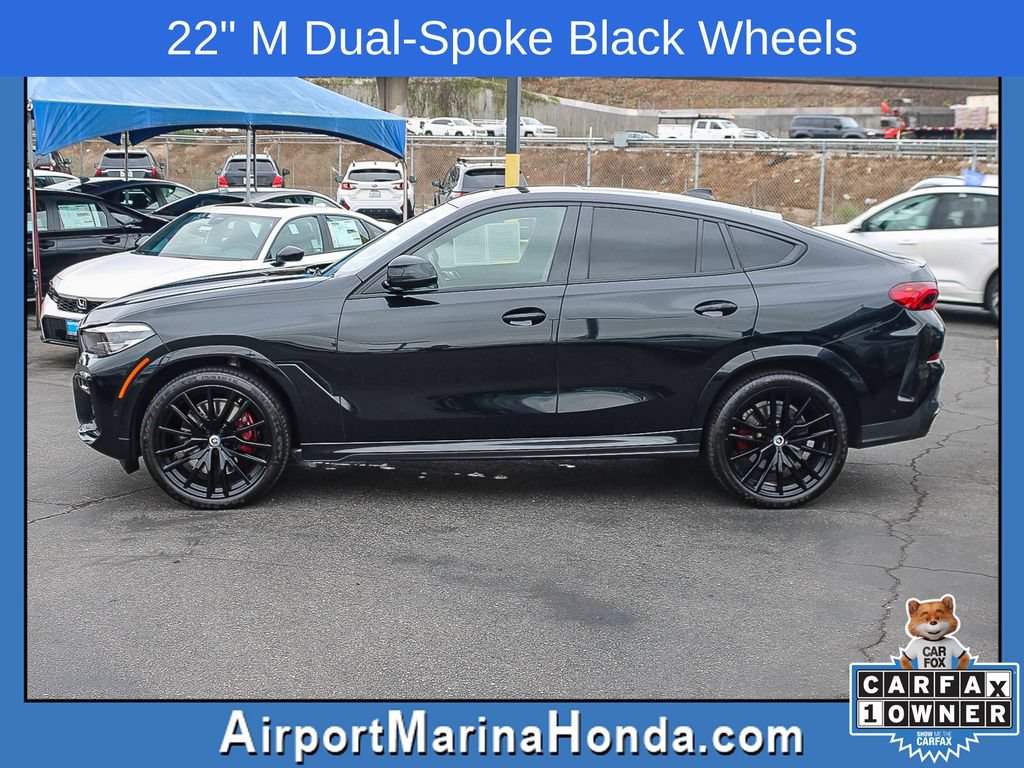 Used 2023 BMW X6 M50i w/ Shadowloine Package AWD/4WD image 3