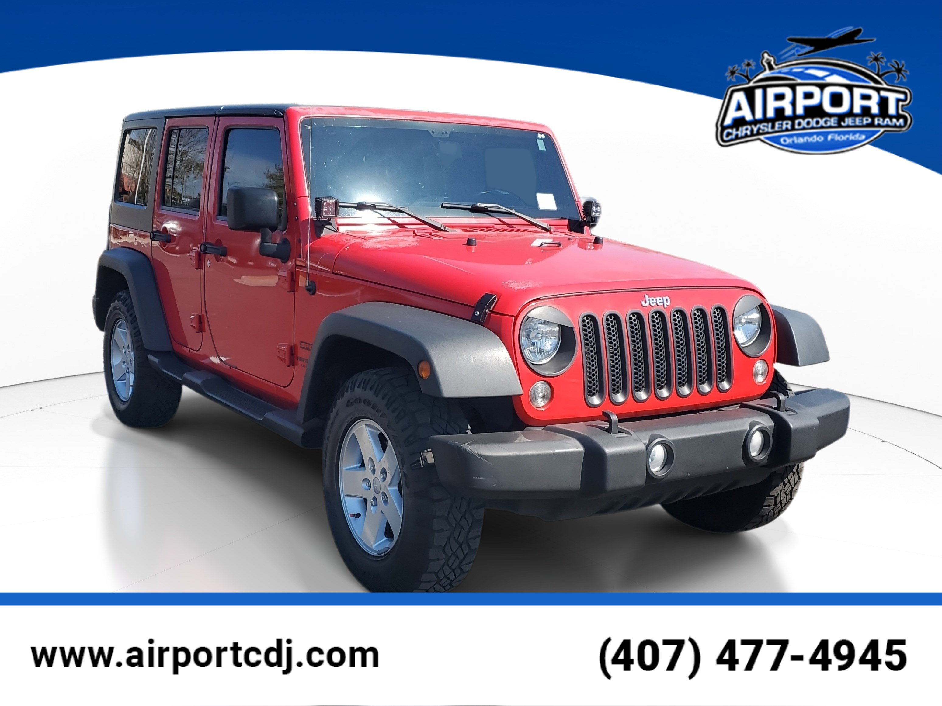 Used 2016 Jeep Wrangler Unlimited Sport w/ Quick Order Package 24S image 1