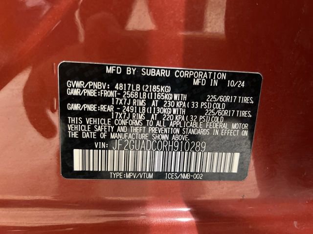 Used 2024 Subaru Crosstrek 2.0i Premium image 29