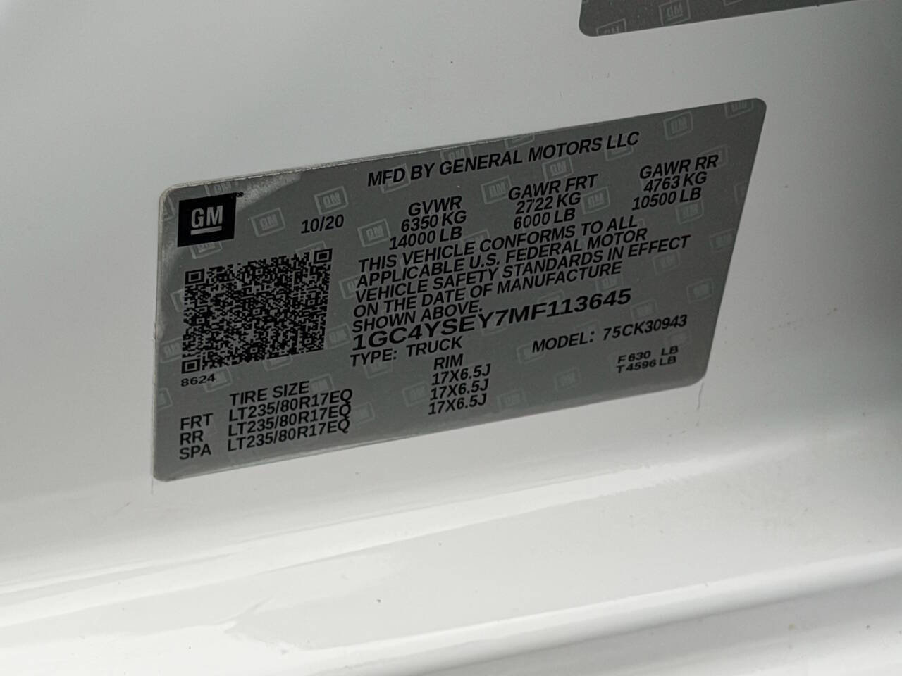 Used 2021 Chevrolet Silverado 3500 W/T w/ Gooseneck/5TH Wheel Package image 45