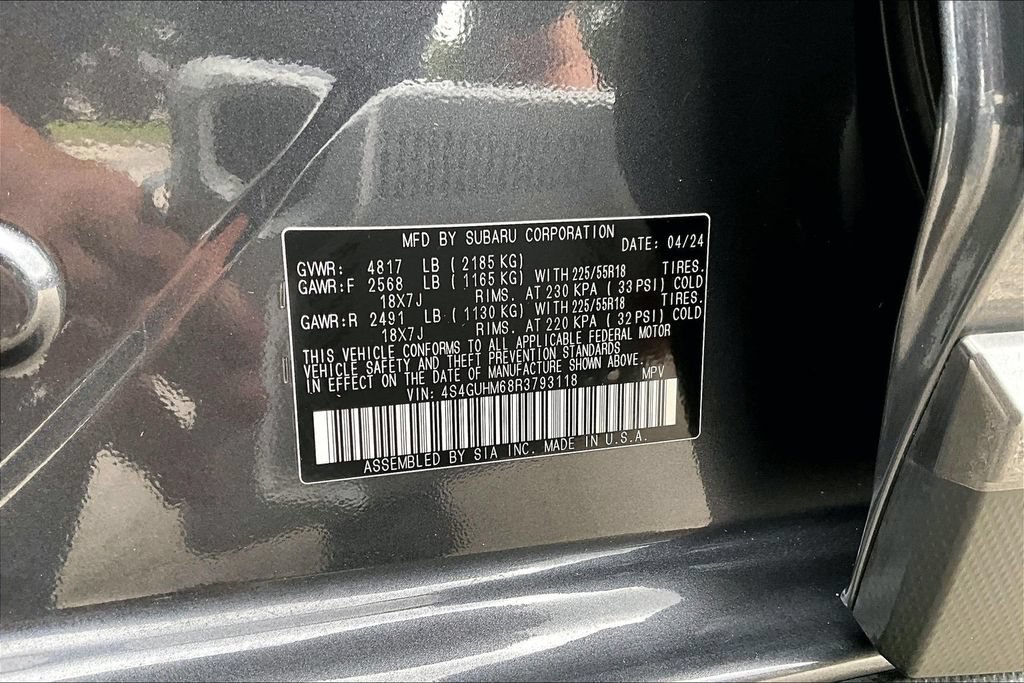 Used 2024 Subaru Crosstrek 2.5i Limited w/ Popular Package #3A AWD/4WD image 36