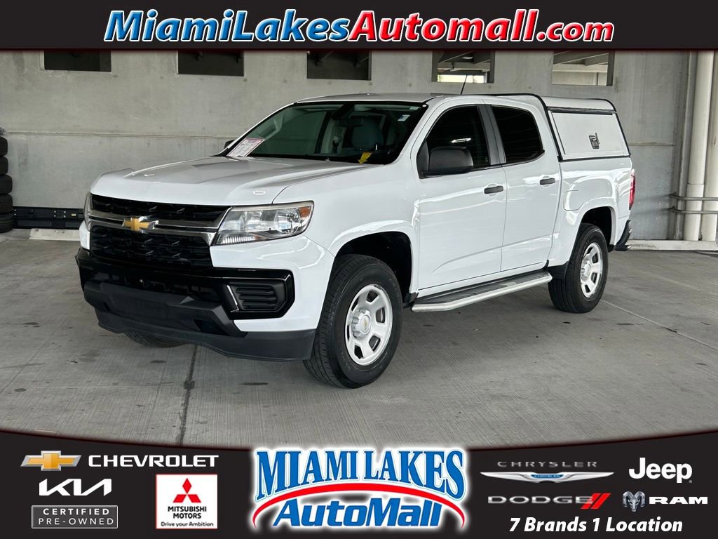 Used 2021 Chevrolet Colorado W/T w/ WT Convenience Package RWD image 1
