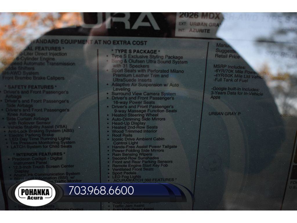 New 2026 Acura MDX Type S image 42