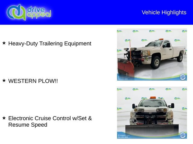 Used 2007 Chevrolet Silverado 3500 W/T w/ Snow Plow Prep Package AWD/4WD image 12
