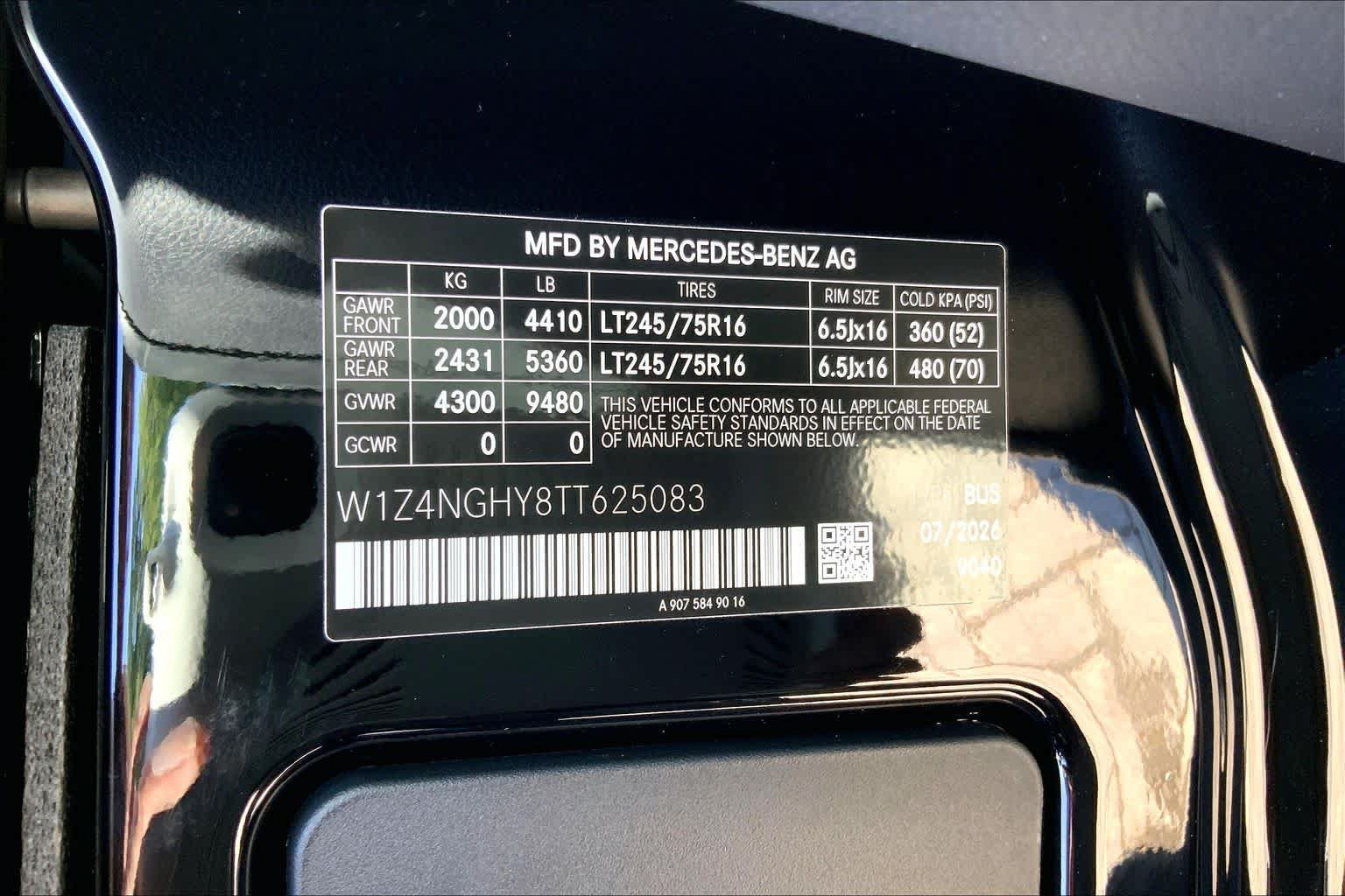 New 2026 Mercedes-Benz Sprinter 2500 image 26