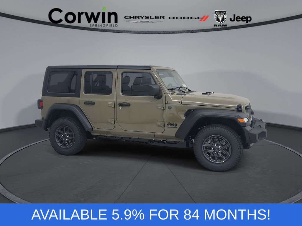New 2026 Jeep Wrangler Unlimited Sport AWD/4WD 360° Tour