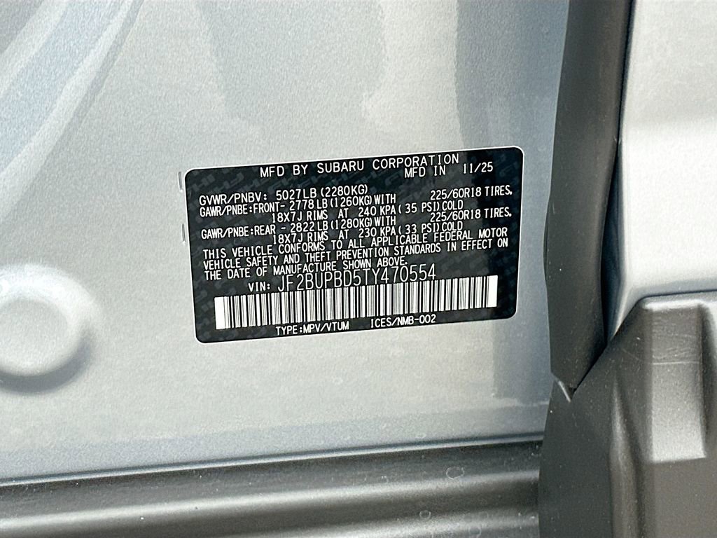 New 2026 Subaru Outback Premium AWD/4WD image 31