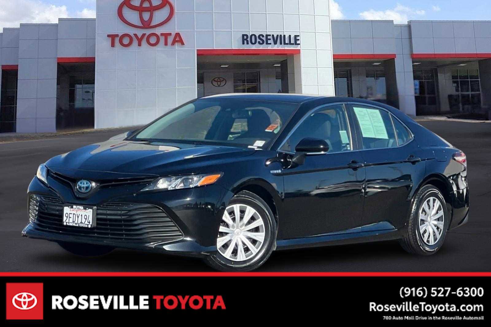 Certified 2019 Toyota Camry LE