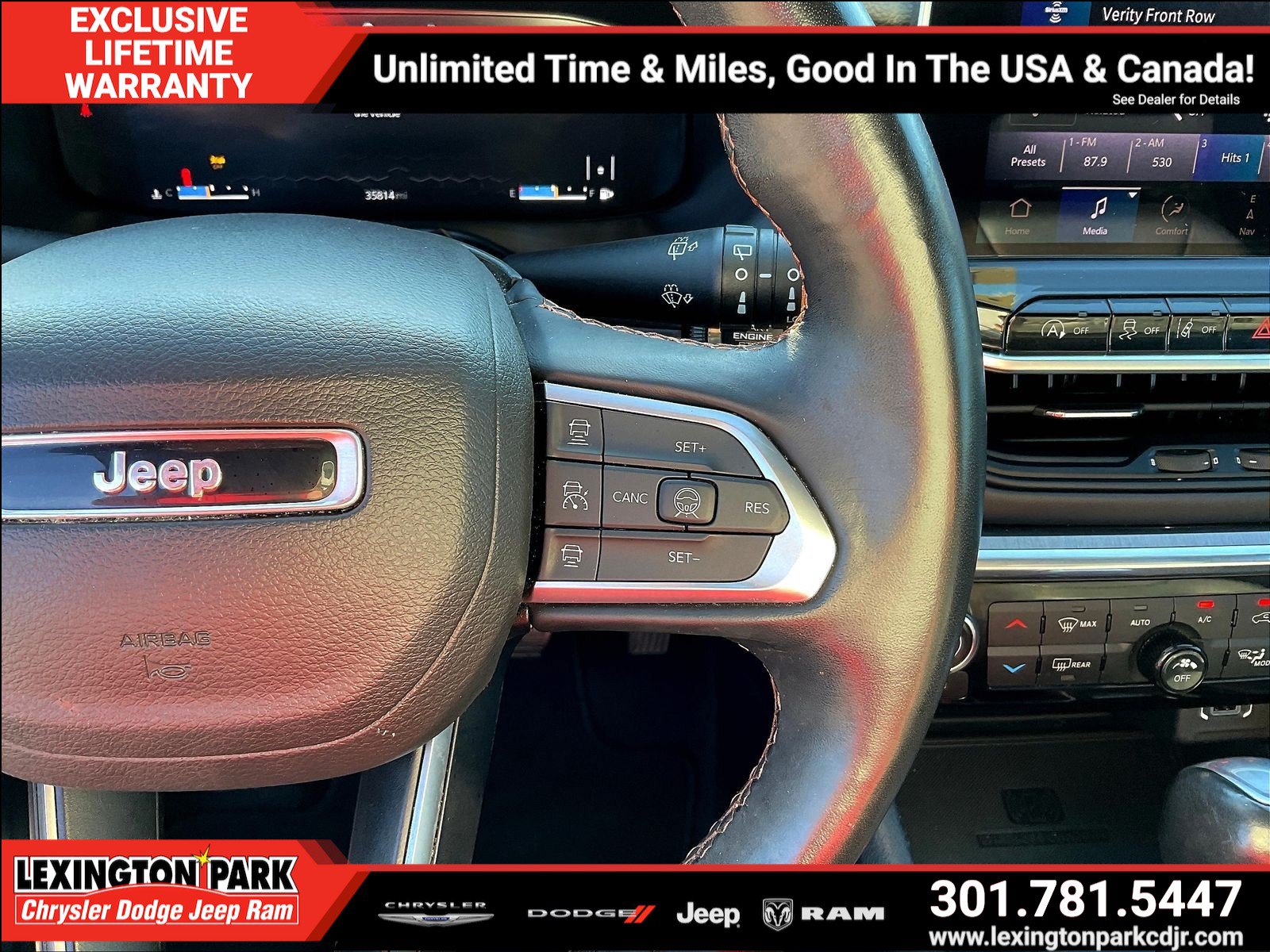 Used 2022 Jeep Compass Limited w/ (RED) Package AWD/4WD image 12