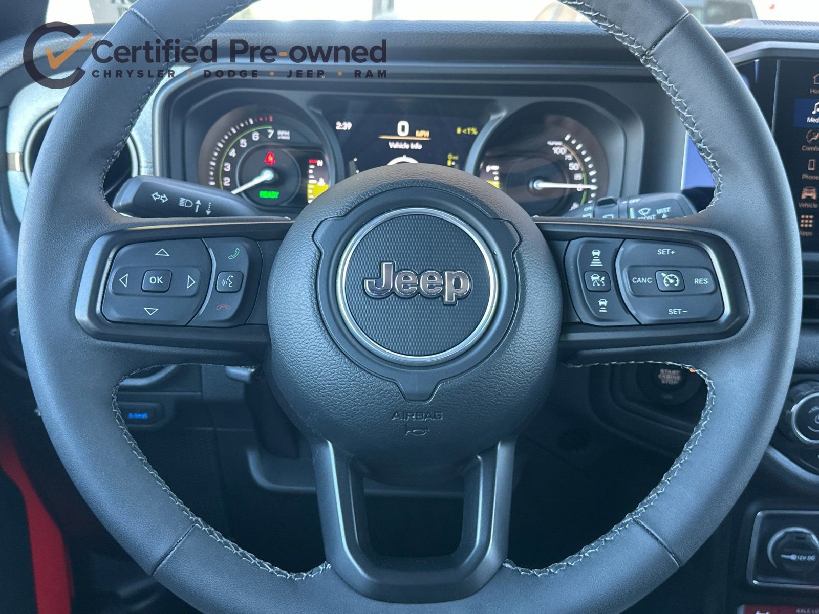 Certified 2025 Jeep Wrangler Unlimited Sport S 4xe image 24
