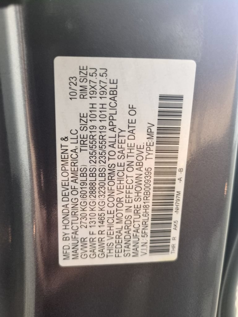 Certified 2024 Honda Odyssey Touring image 33