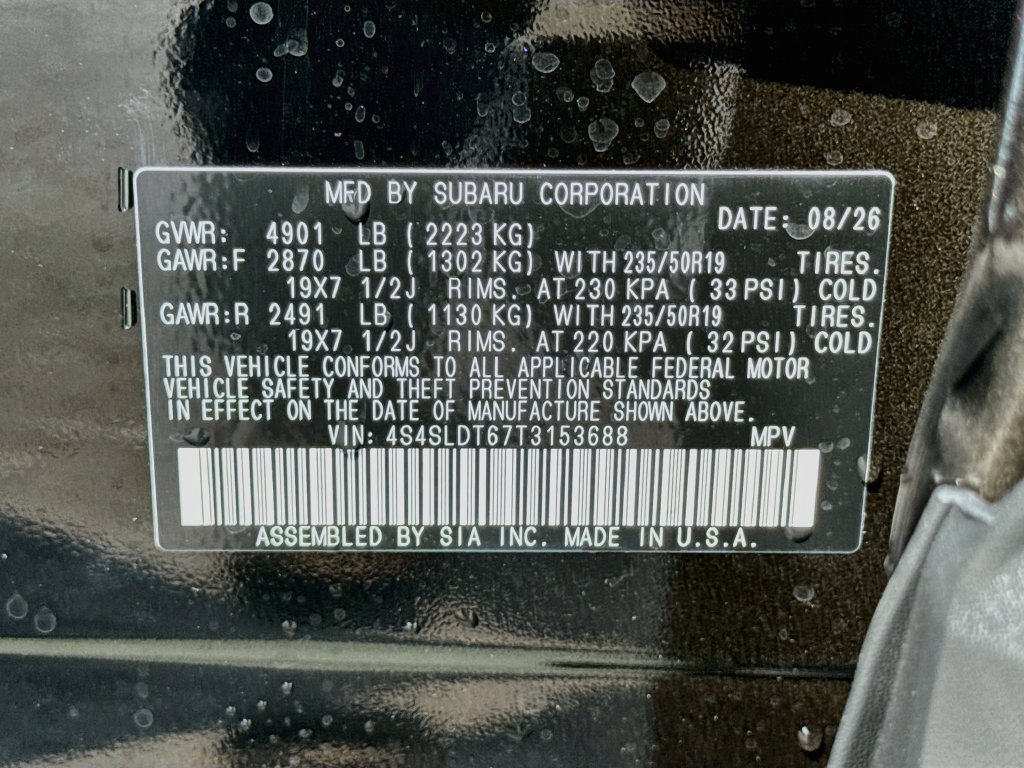 New 2026 Subaru Forester Touring AWD/4WD image 30