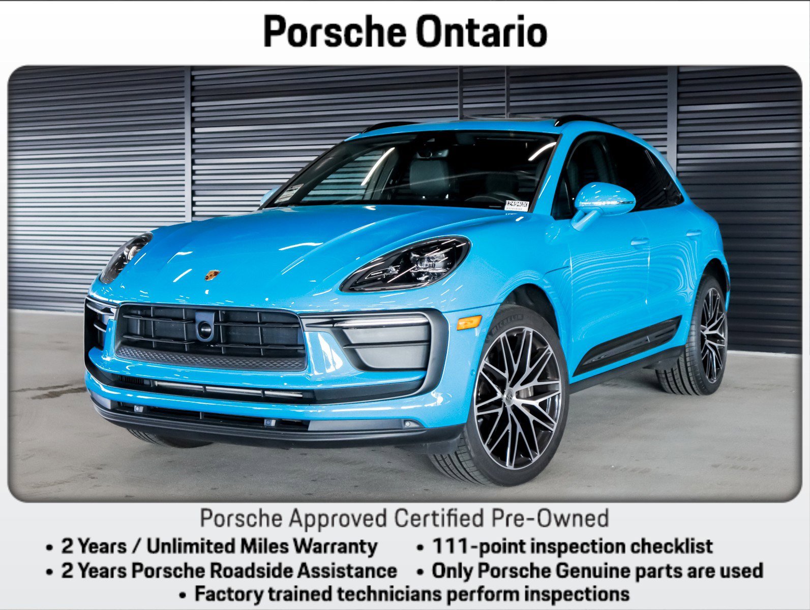 Certified 2022 Porsche Macan image 1