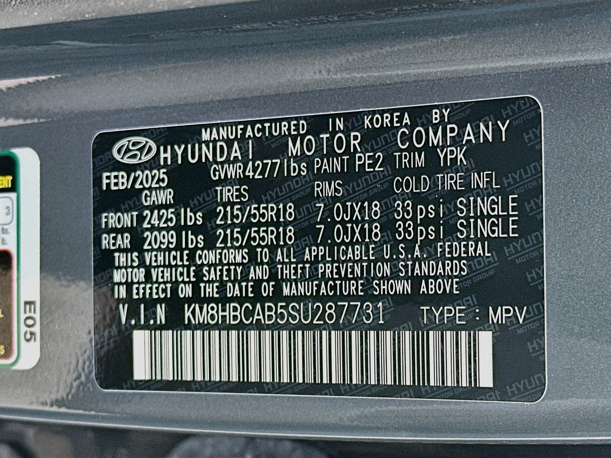 Used 2025 Hyundai Kona SEL AWD/4WD image 12