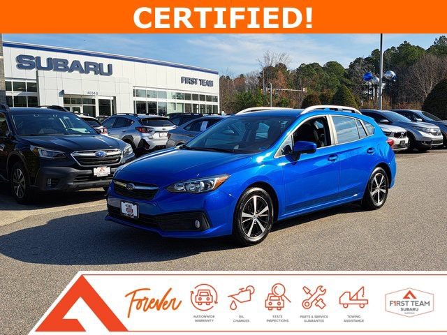 Certified 2022 Subaru Impreza Premium