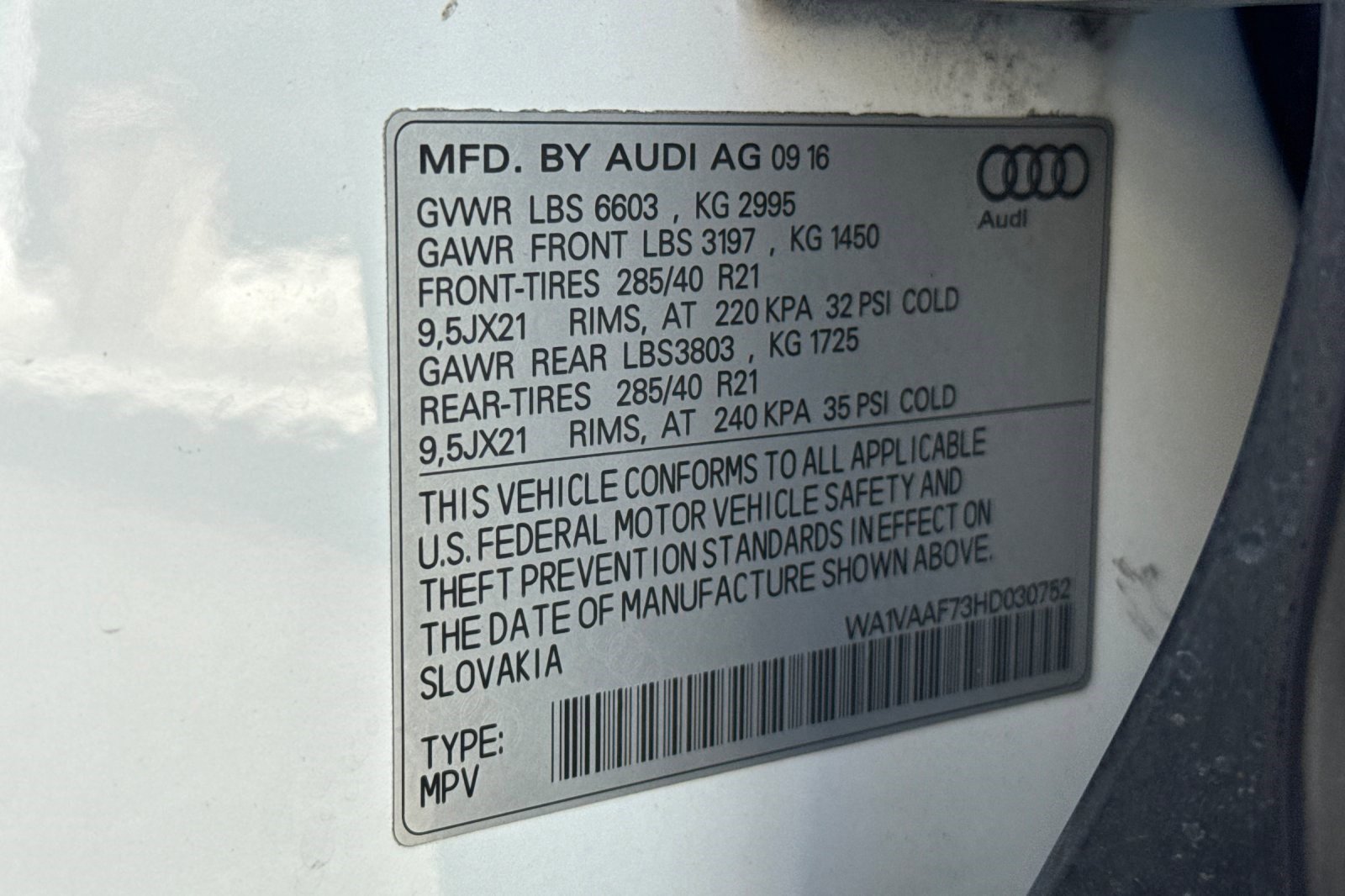 Used 2017 Audi Q7 3.0T Prestige image 21