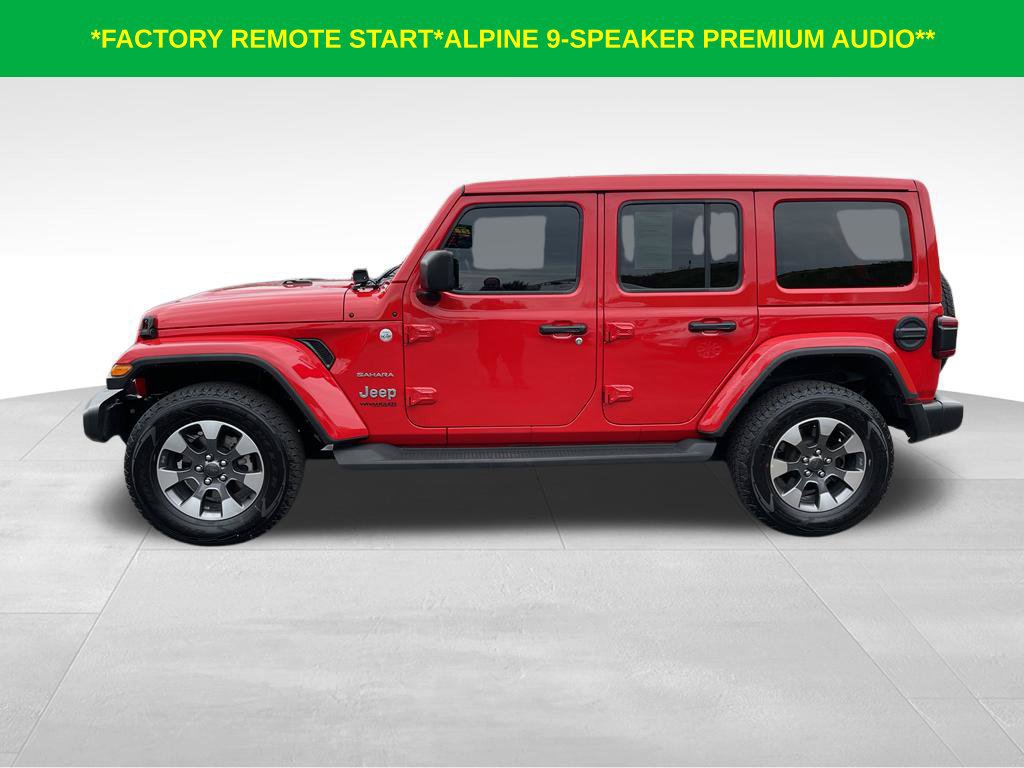 Used 2022 Jeep Wrangler Unlimited Sahara w/ LED Lighting Group AWD/4WD image 6