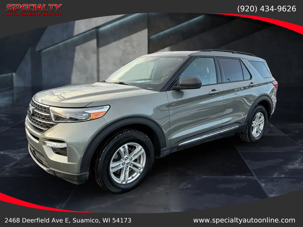 Used 2020 Ford Explorer XLT w/ Equipment Group 202A image 5