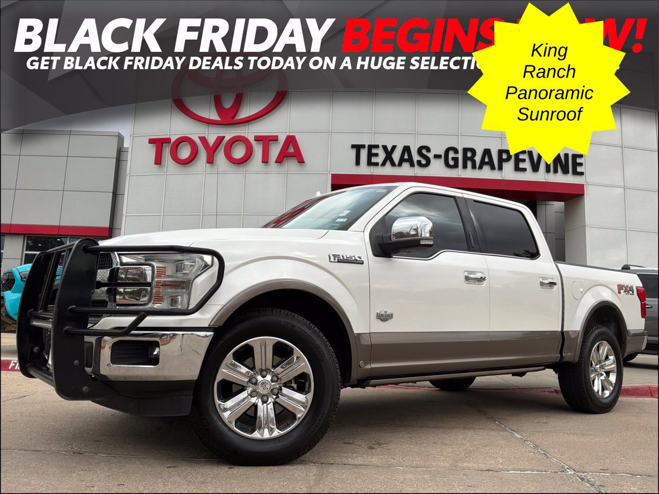 Used 2018 Ford F150 King Ranch w/ Equipment Group 601A Luxury AWD/4WD image 1
