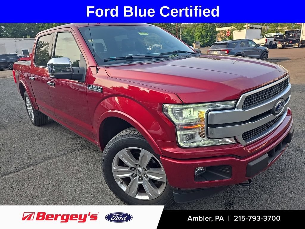 Used 2018 Ford F150 Platinum w/ Equipment Group 701A Luxury AWD/4WD image 1