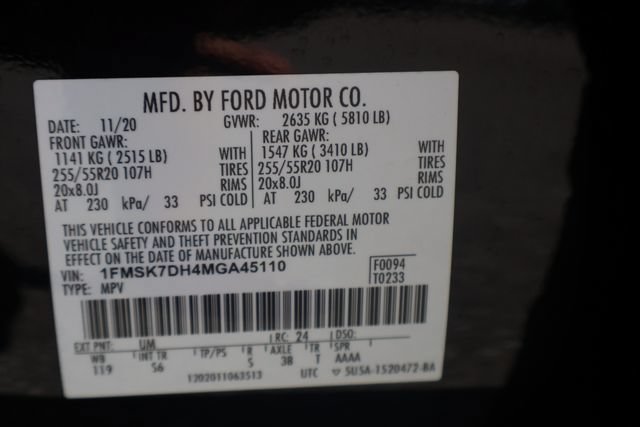 Used 2021 Ford Explorer XLT w/ Equipment Group 202A RWD image 29