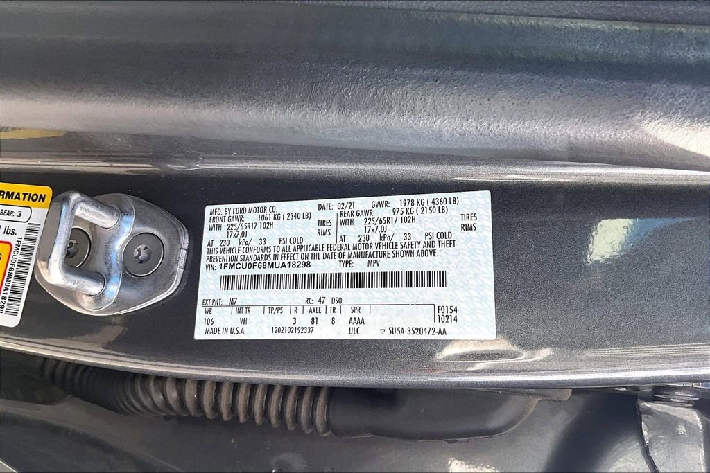 Used 2021 Ford Escape S image 6