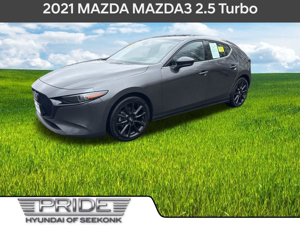 Used 2021 MAZDA MAZDA3 AWD 2.5 Turbo Hatchback image 1