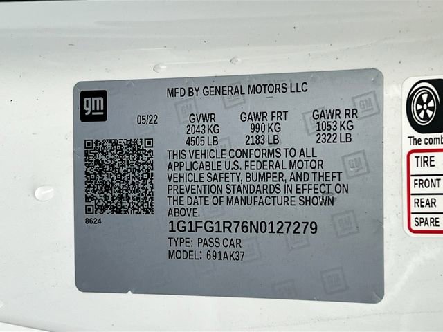 Used 2022 Chevrolet Camaro SS image 32