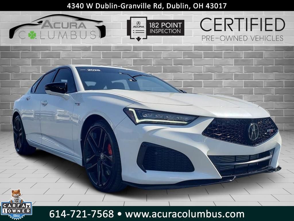 Certified 2025 Acura TLX Type S AWD/4WD image 1