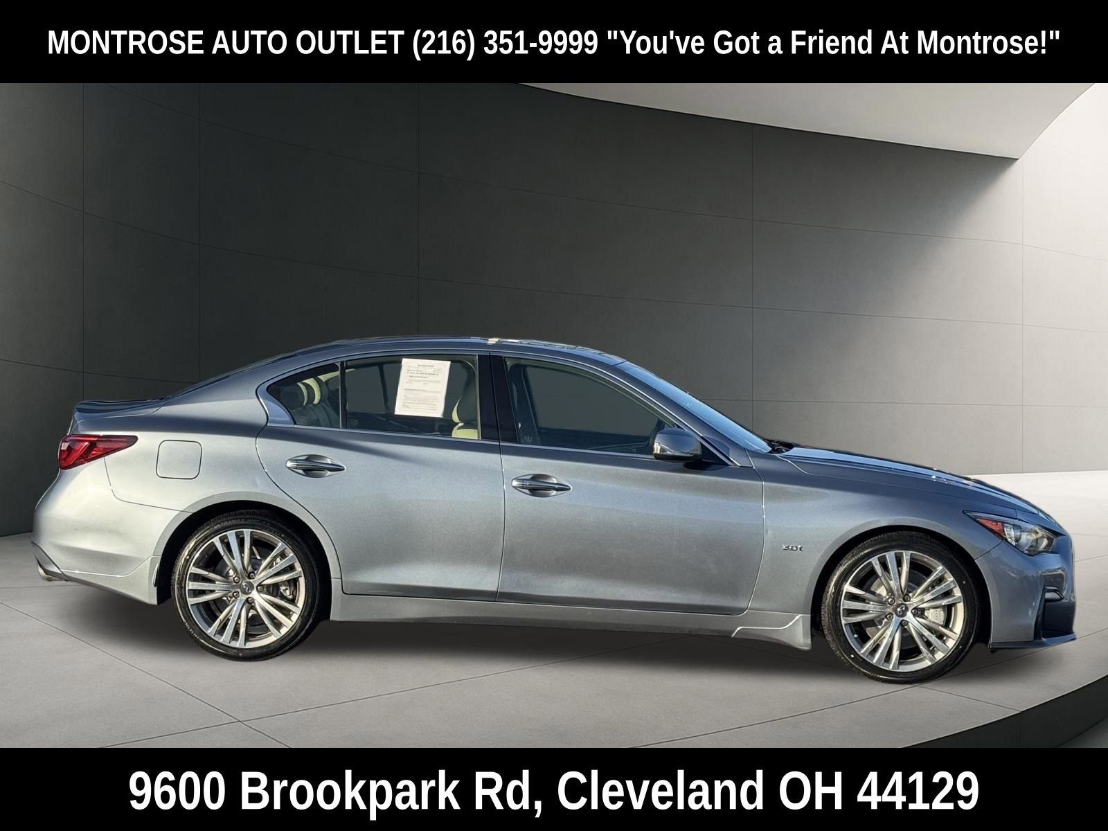 Used 2018 INFINITI Q50 Sport RWD image 3