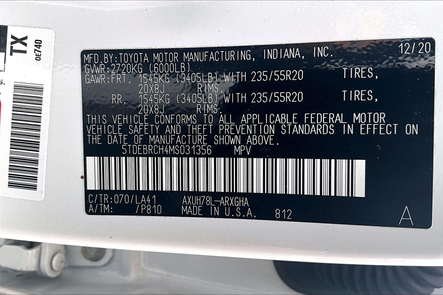 Used 2021 Toyota Highlander Platinum AWD/4WD image 31