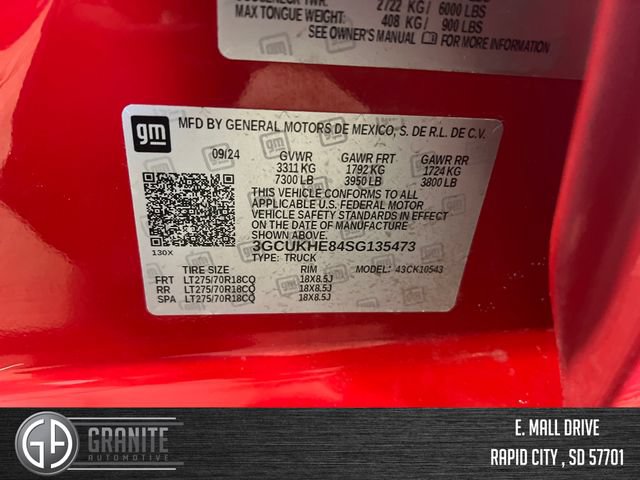 Used 2025 Chevrolet Silverado 1500 ZR2 w/ Technology Package AWD/4WD image 26