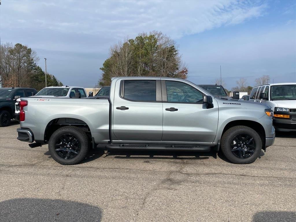New 2026 Chevrolet Silverado 1500 Custom w/ Turbomax Blackout Package AWD/4WD image 2