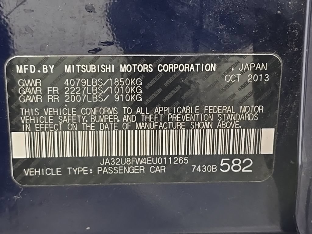 Used 2014 Mitsubishi Lancer GT FWD image 14