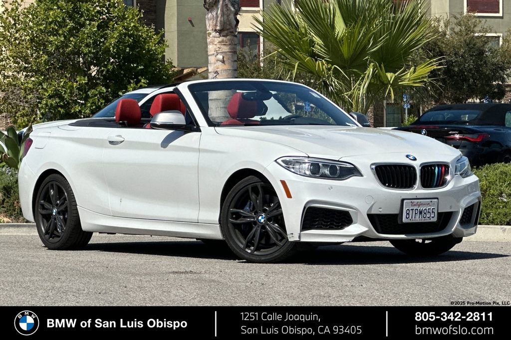 Used 2017 BMW M240i Convertible RWD image 1