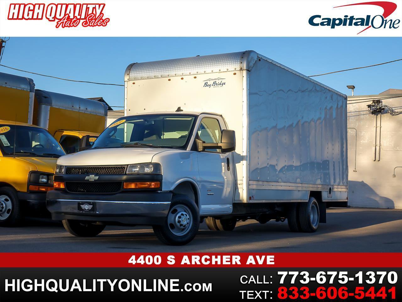 Used 2021 Chevrolet Express 4500 w/ Power Convenience Package RWD image 1