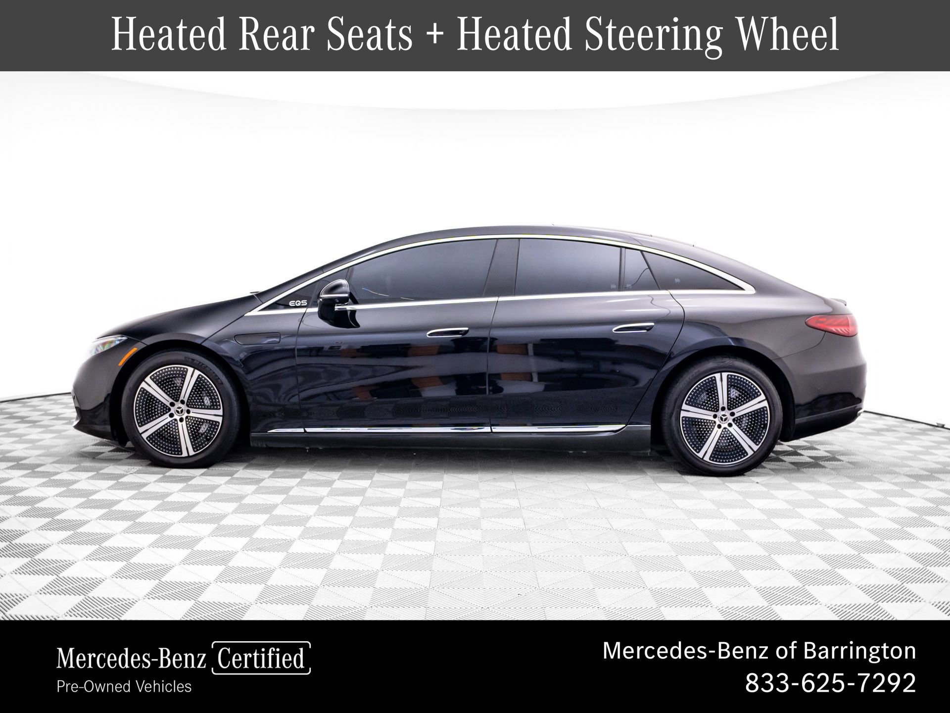 Used 2023 Mercedes-Benz EQS 450+ 4MATIC Sedan video 2