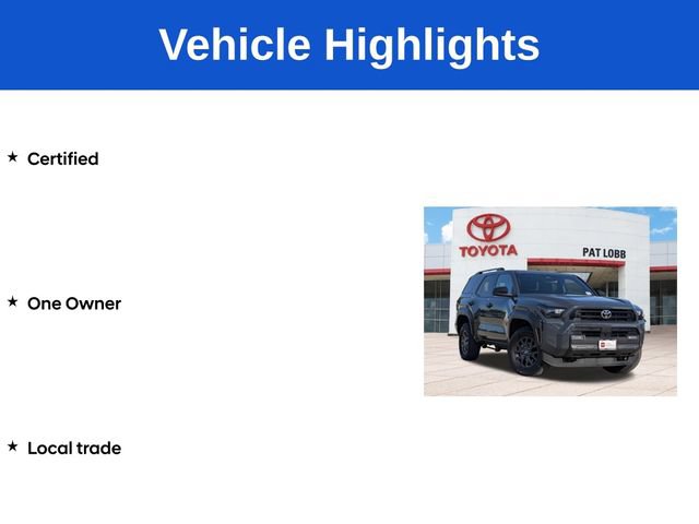 Certified 2025 Toyota 4Runner SR5 RWD image 5