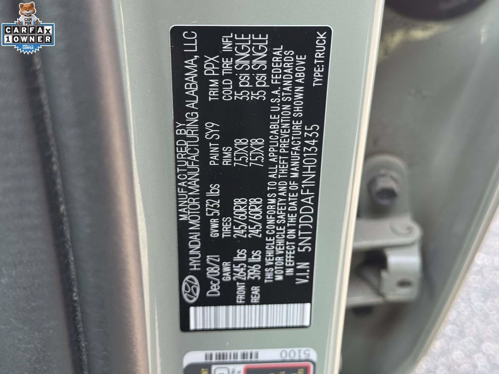 Used 2022 Hyundai Santa Cruz SEL Premium AWD/4WD image 16