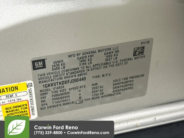 Used 2015 GMC Acadia Denali AWD/4WD image 36